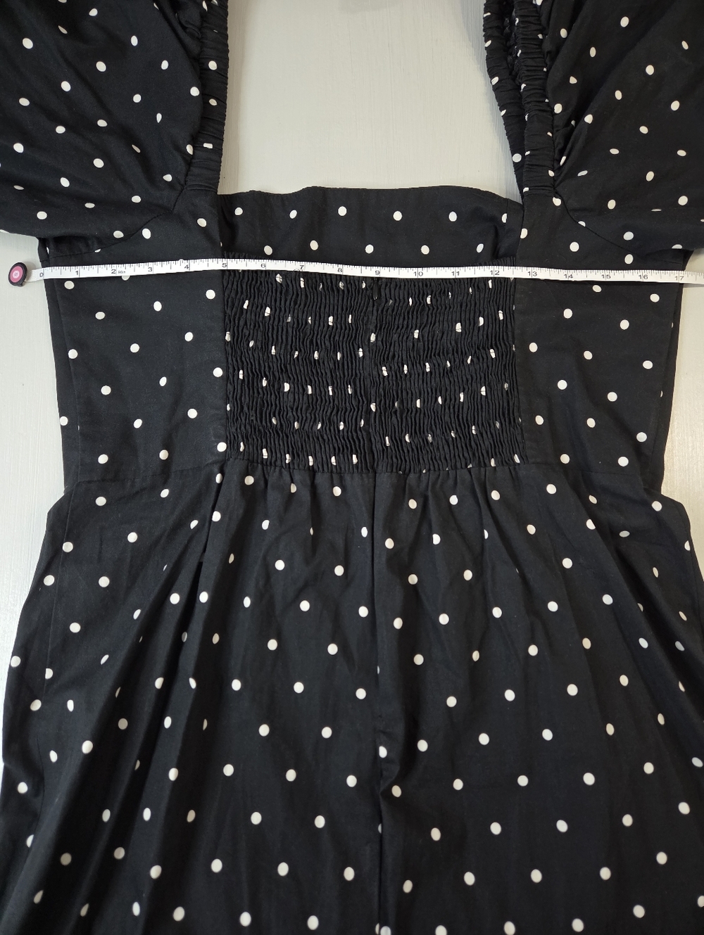 FARM Rio Polka Dot Midi Dress - Picture 11 of 15